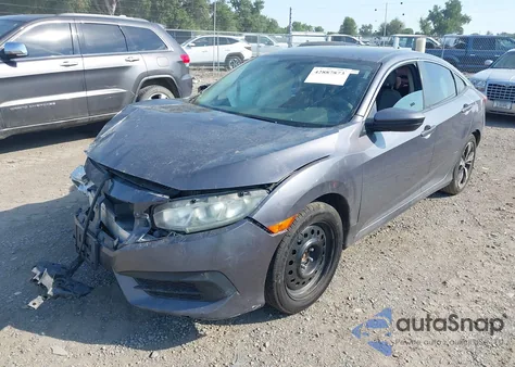 2016 Honda Civic Lx from USA, damaged, VIN 19XFC2F54GE204060
